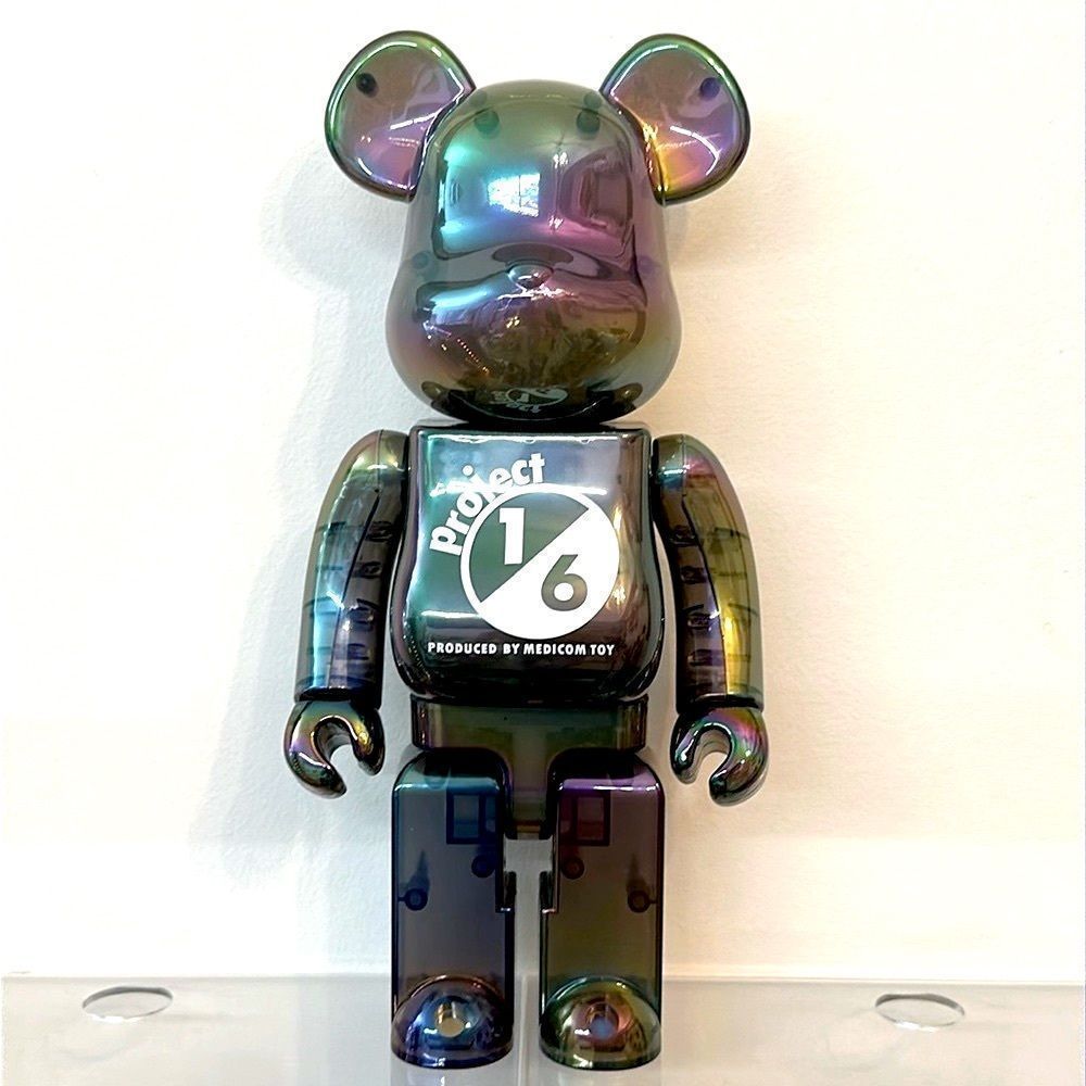 Bearbrick 400% - Project 16 Medicom Clear Chrome, New